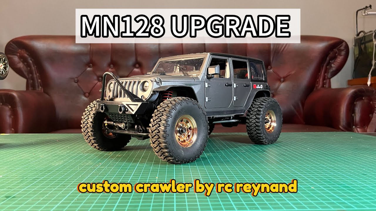 REVIEW MN128 UPGRADE ‼️ Custom Crawler by RC Reynand