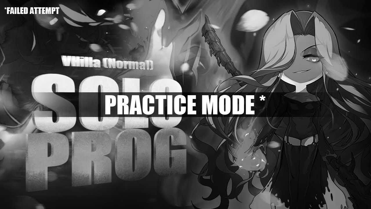 [GMS - Heroic] Maplestory - Challenger World Progression | Ren (Solo) – VHilla (Normal) Practice