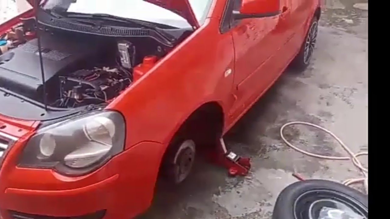 Troca da suspensão, coxim, amortecedor e batente, Polo, Fox linha vw Volkswagen