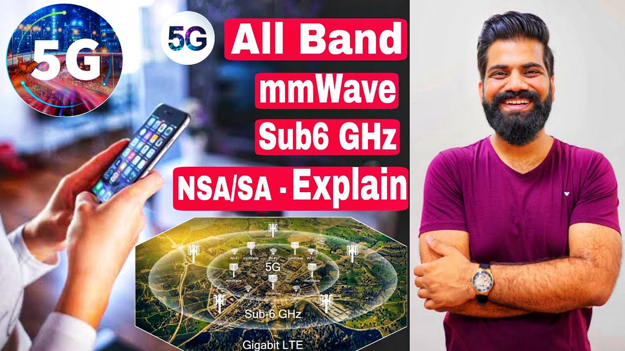 5G-Network All Band Sub6GHz/mmWave || NSA/SA Full Detail Explain In Hindi