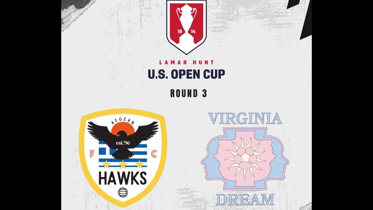 *LIVE* US OPEN CUP QUALIFIER- Virginia Dream vs Aegean Hawks (APL)