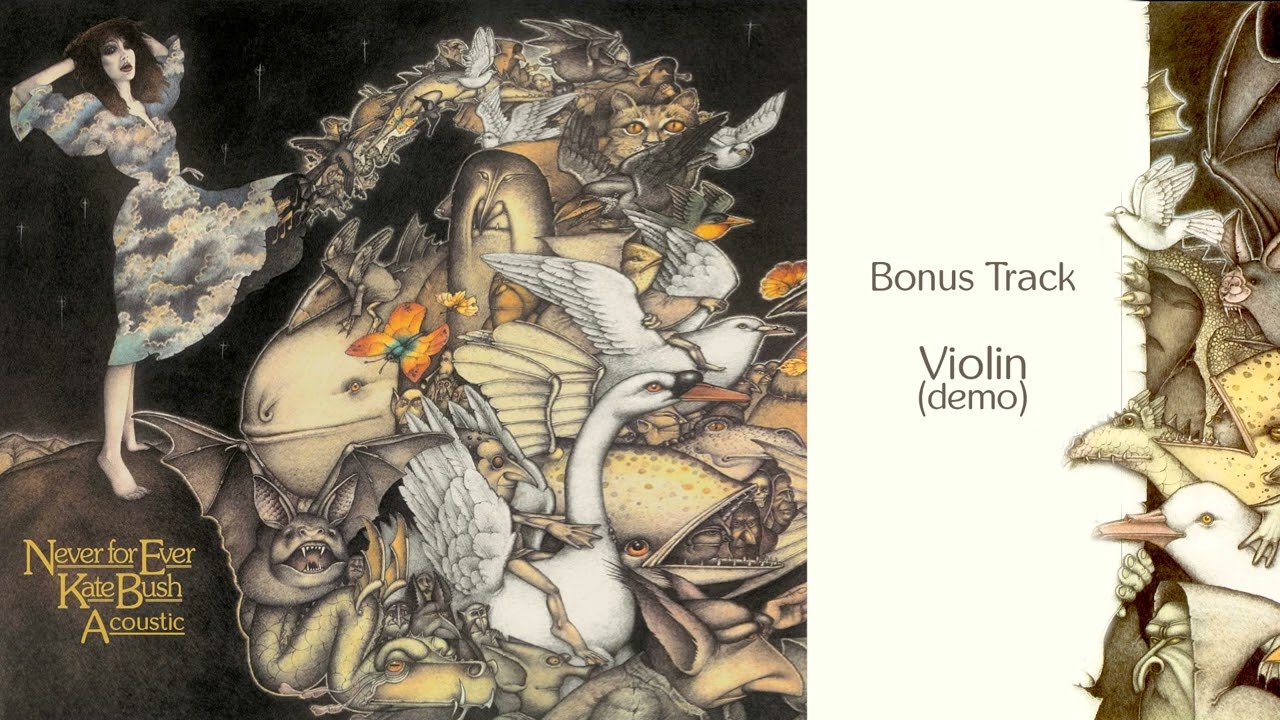 Kate Bush - Never For Ever (acoustic): Bonus Track - Violin (demo)