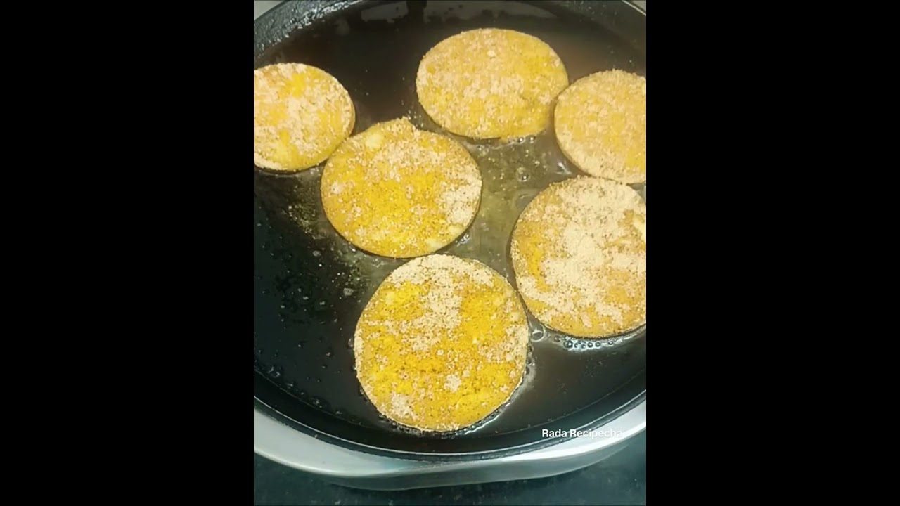 Elephant Baingan Fry Recipe | Bahar Se Crispy Andar Se Soft#BainganRecipe#CrispyBaingan