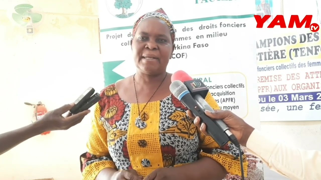 À Sabou, six coopératives féminines ont reçu leurs Attestations de Possession Foncière Rurale
