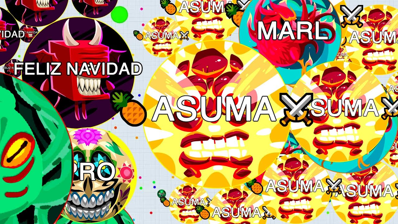 Destroying a Team of SIX PLAYERS in Agario! Uncut Gameplay with @Marl Uncut (Agar.io)