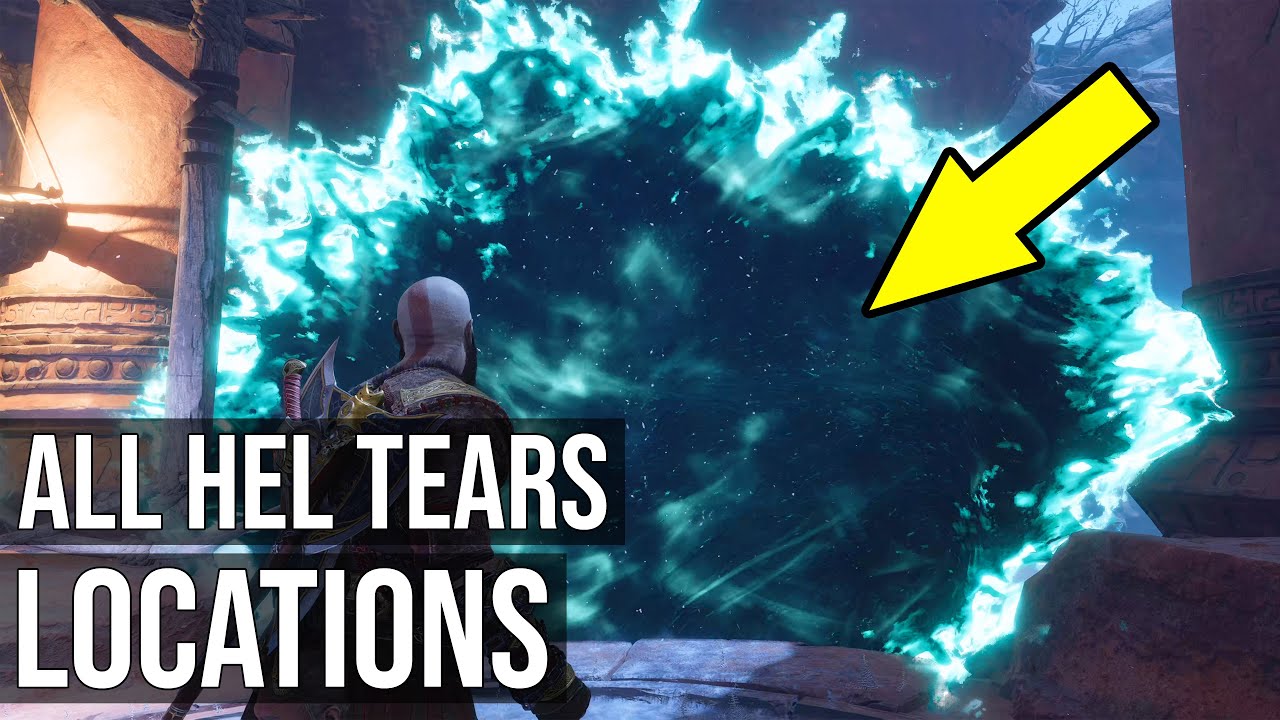 God of War Ragnarok - All Hel Tears Locations (Frozen Flame Upgrade) - Hel To Pay Favor
