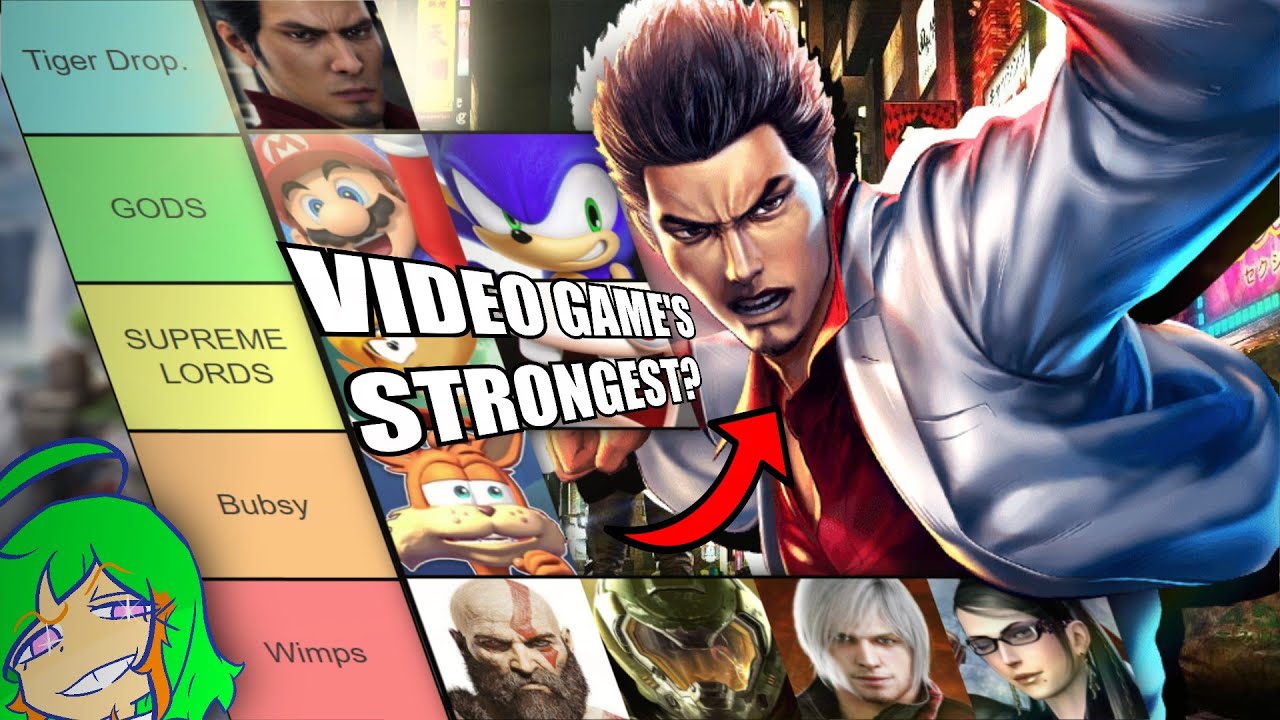 Ranking Video Game Characters We Could Beat in a Fight【TIER LIST】