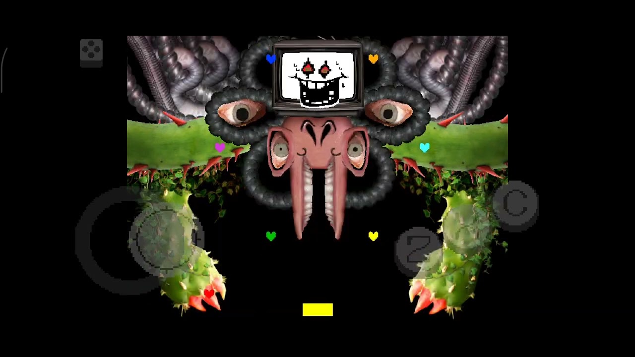 Parte de la pelea de flowey