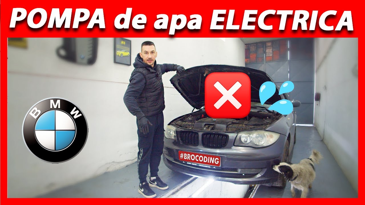 BMW cu POMPA de apa ELECTRICA !?!?! Bmw F10-BROCODING | 4K