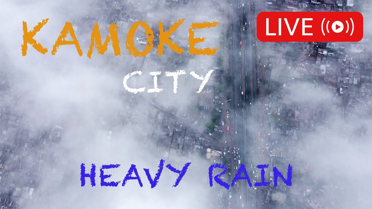 Kamoke City | Drone Camera Footage | Beautiful Clouds in the Sky Kamoke City