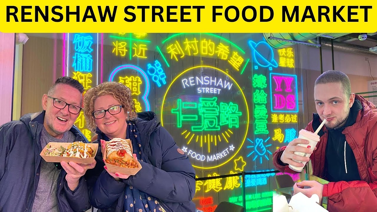 RENSHAW STREET FOOD MARKET and we are joined by GEORGE