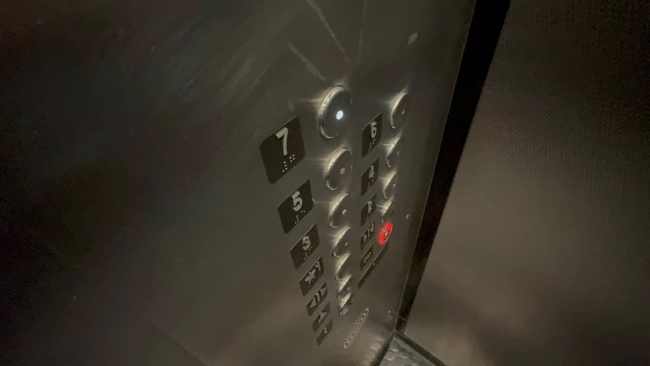 Nashville TN Glass Elevators at CMT Crossroads Parking Garage