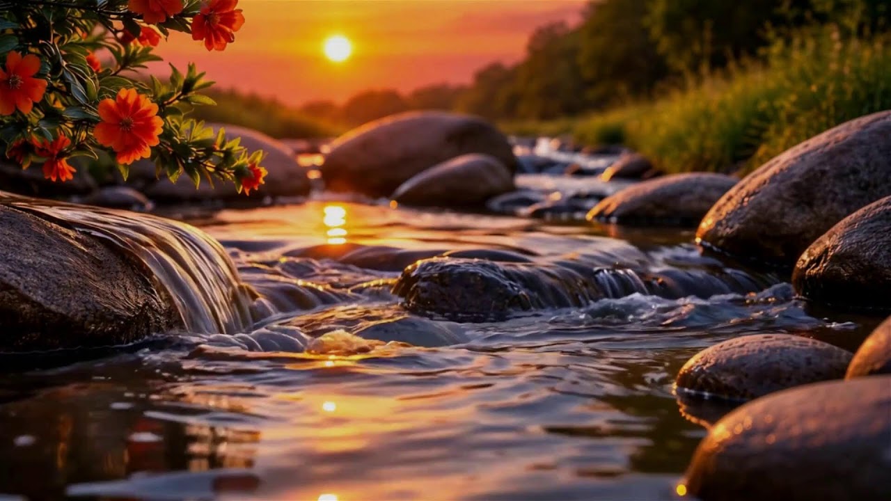Unwind After a Busy Day with River Sounds