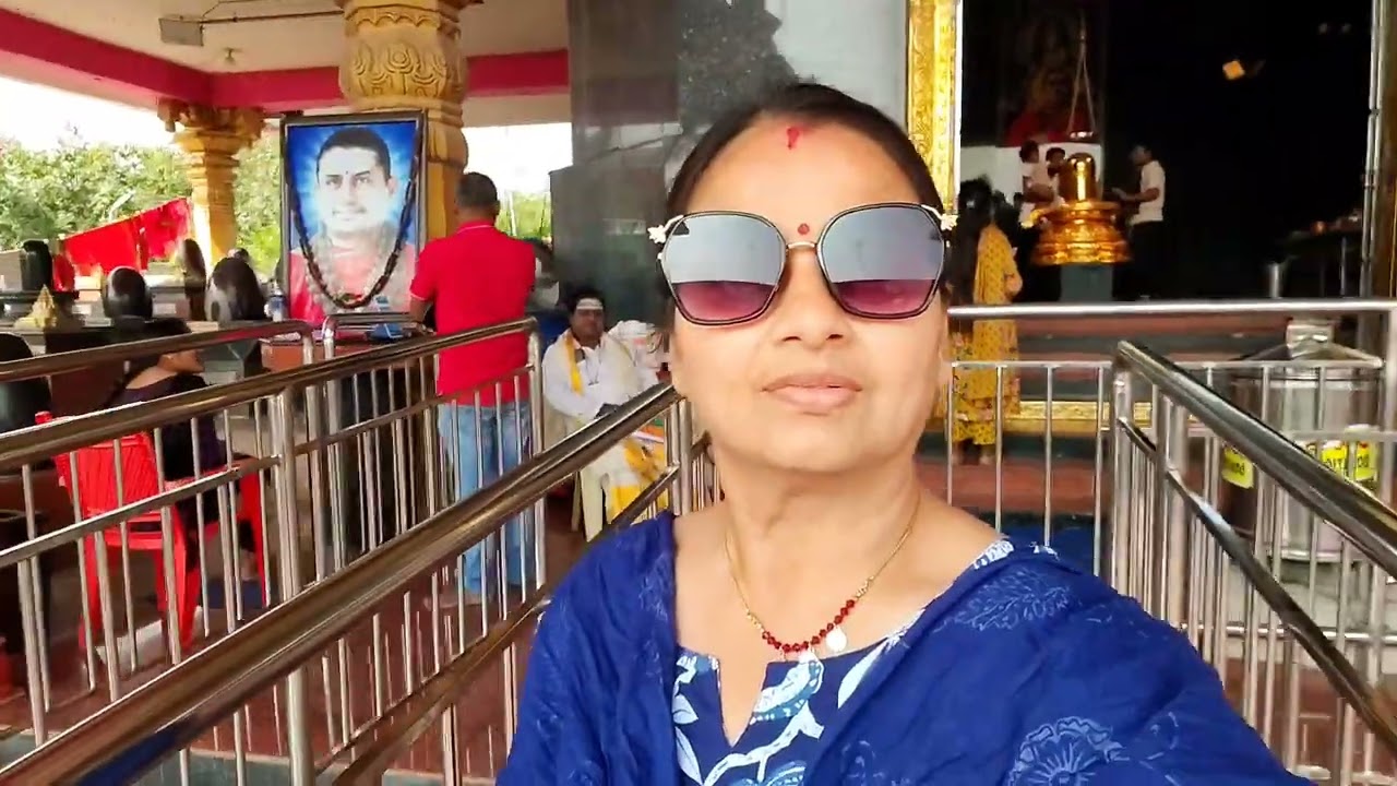 Ramaneswaram  golden shivalingam temple in #hyderabad
