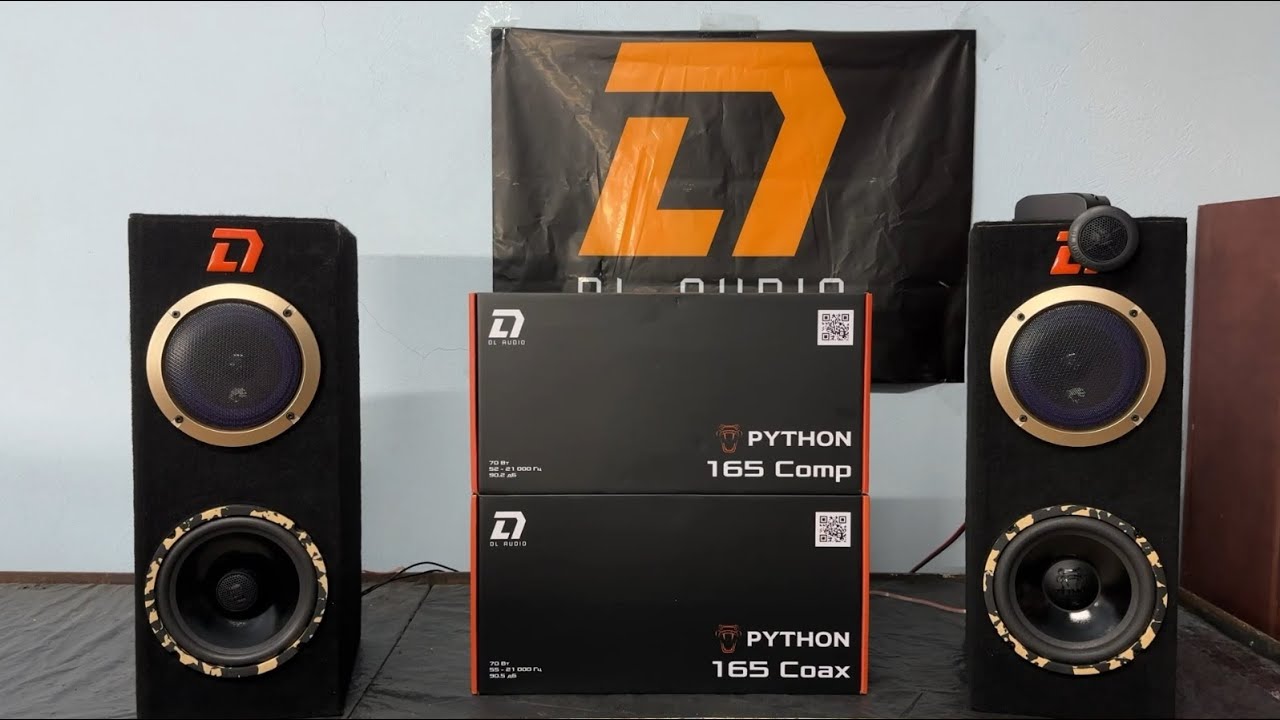 DL Audio Python 165 Comp & Coax (Чешуйчатые певуны)