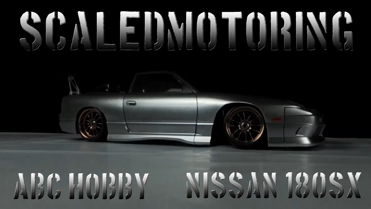 ABC HOBBY NISSAN 180SX body shell