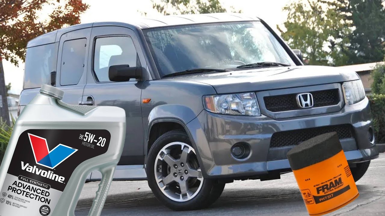 Замена масла в Honda Element SC
