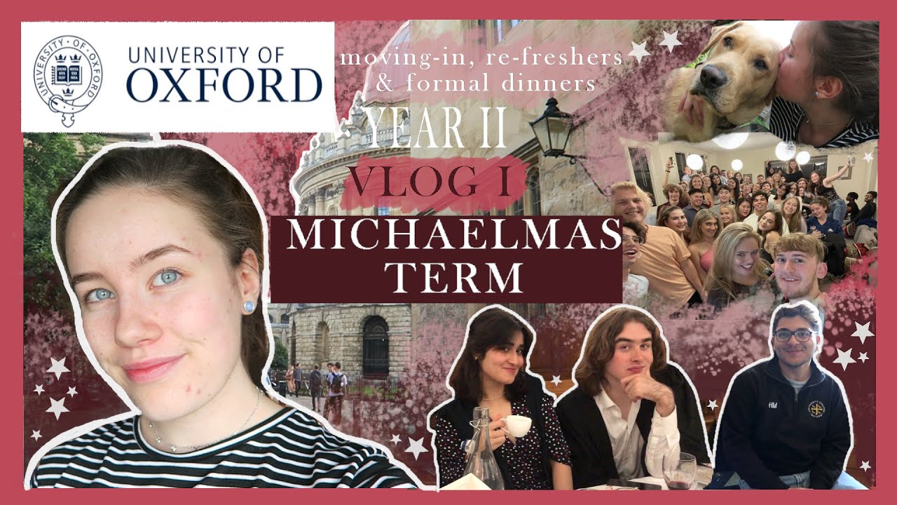 michaelmas term year II vlog I: moving back to Oxford (feat. re-freshers & a v. special formal)!