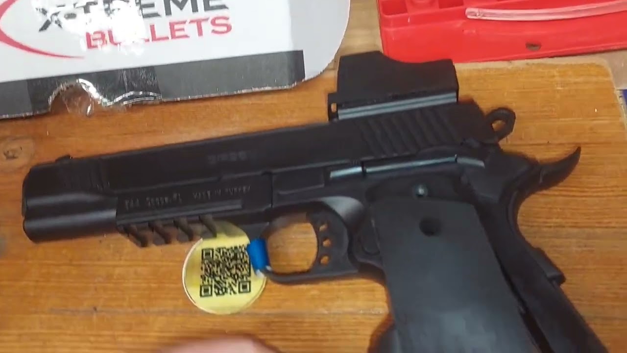 Adding Rubber Finger Grips To a 1911
