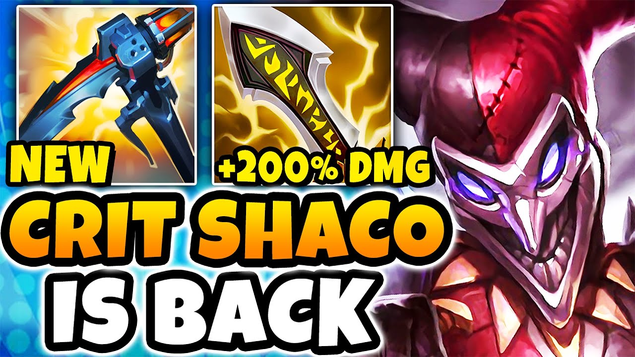 NEW SEASON SHACO IS THE MOST BROKEN JUNGLER IN THE GAME RIGHT NOW!