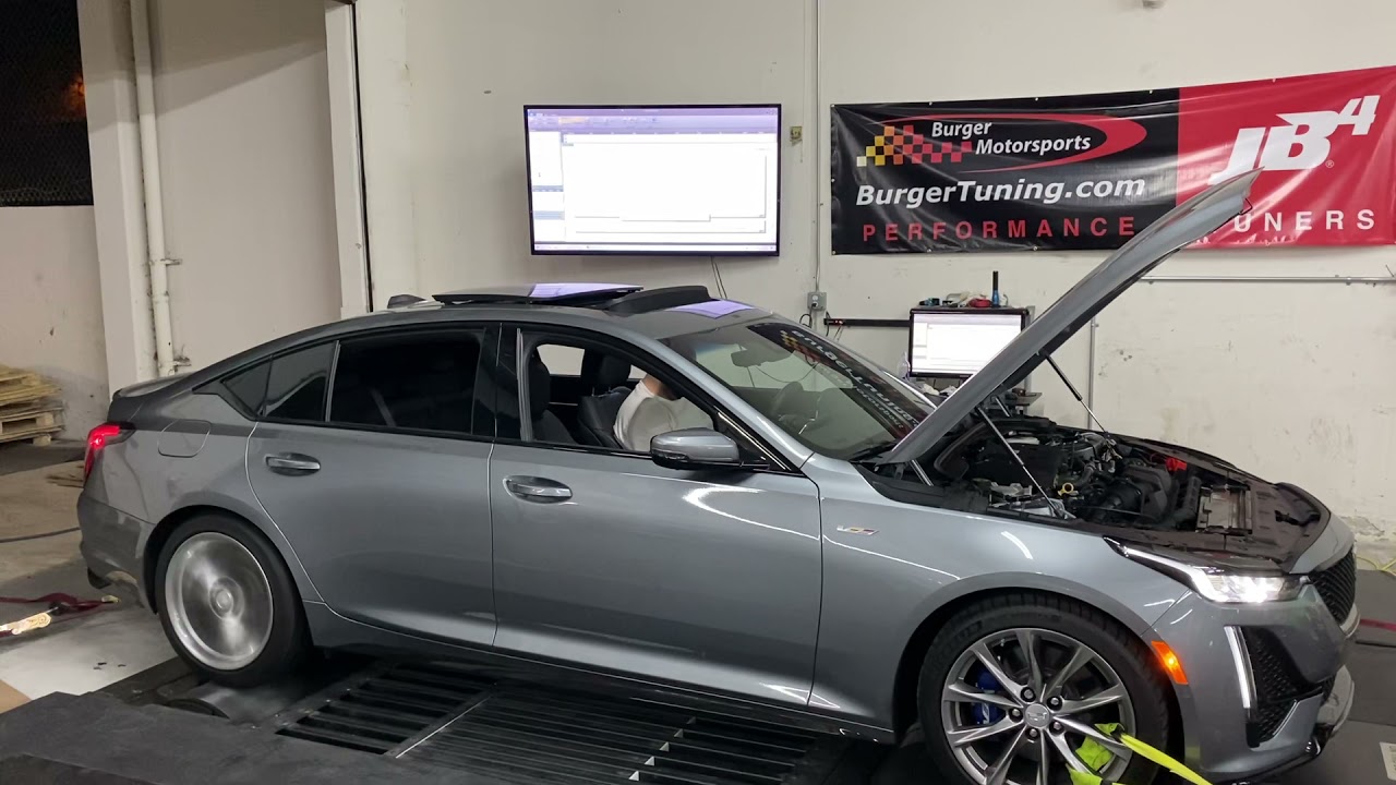 2021 Cadillac CT5V JB4 Dynojet Testing