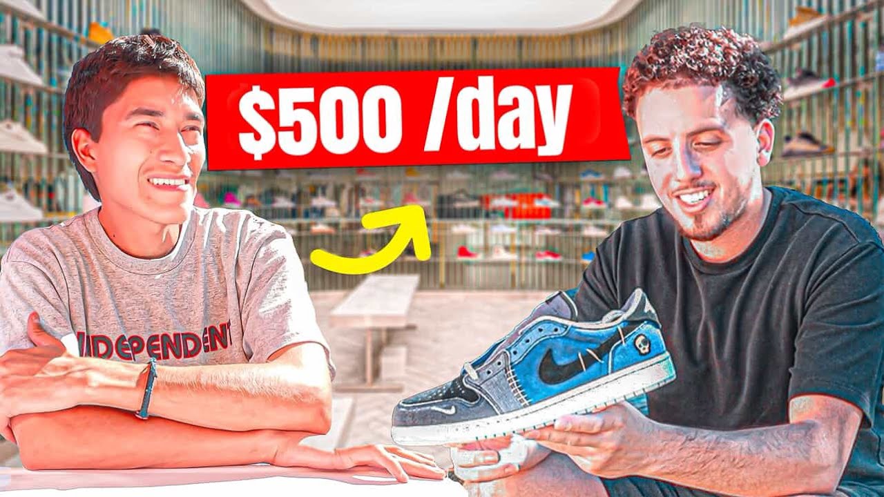 ДЕНЬ ИЗ ЖИЗНИ ПРОДАВЦА КРОССОВОК!!!
