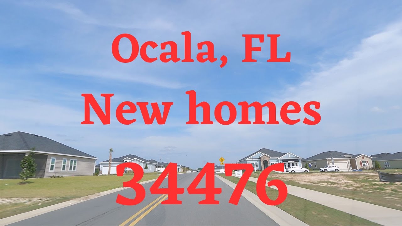 FCP Lennar Community - Ocala, FL  Driving {ZIP: 34476} 4K  #homesweethome #neighborhood #aroundocala