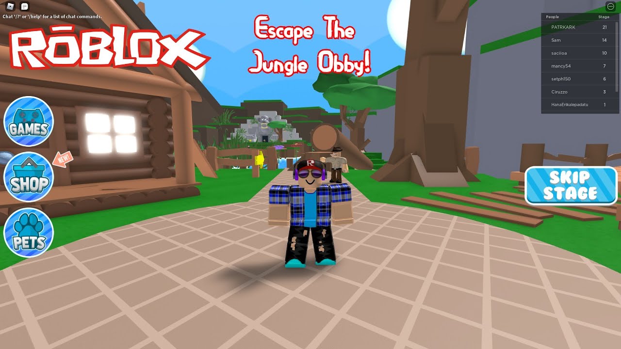 Roblox-Escape The Jungle Obby!