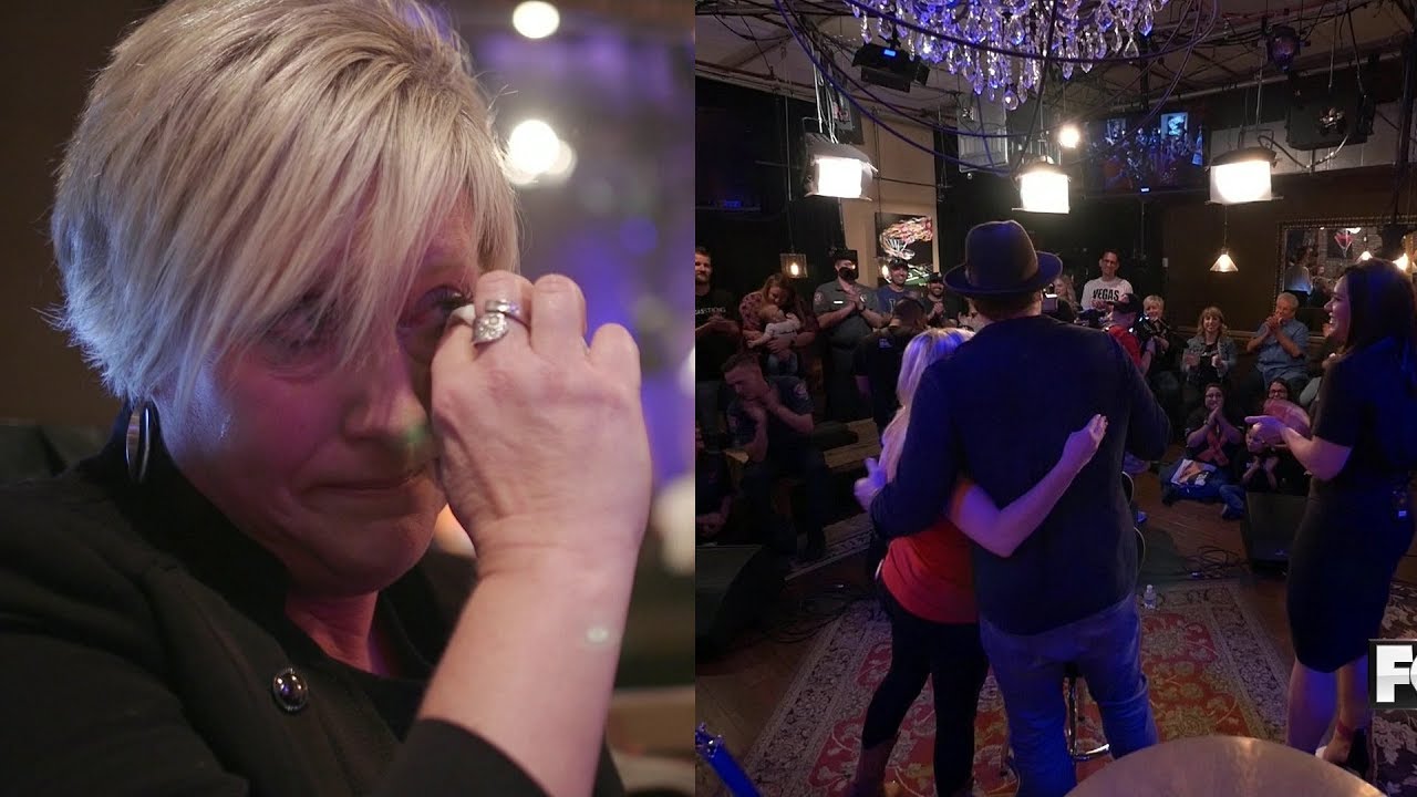 FOX5 Surprise Squad – 1 Oct Survivor Shares Story and Brings Country Super Star to Tears