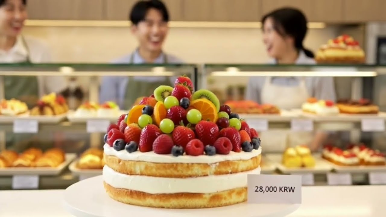 Amazing Fruit Cake Mass Production Process | Korean Cake Factory Tour