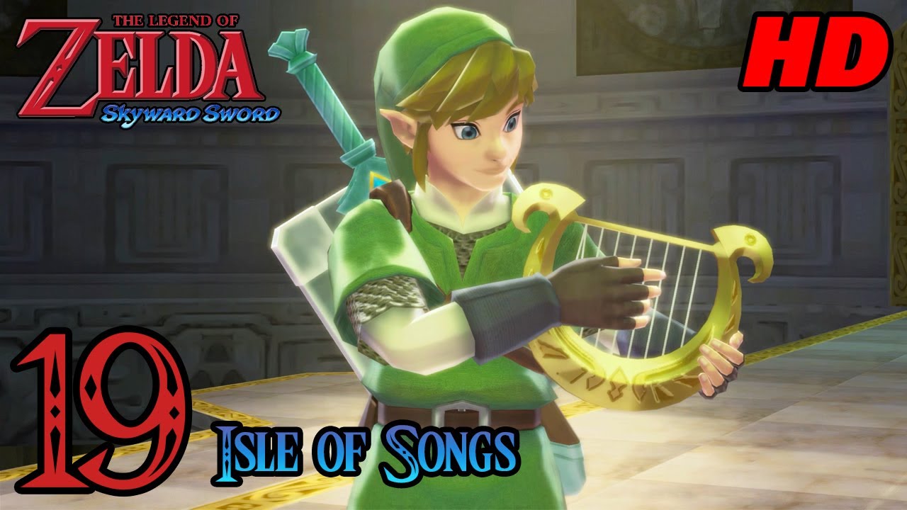 Прохождение Zelda Skyward Sword HD 60FPS 100% — Часть 19 — Остров Песен | Scrapper