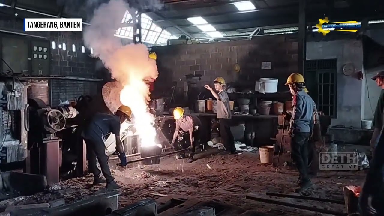 Mengintip Produksi Logam Berkualitas Ekspor PT. Logam Sukses Gemilang