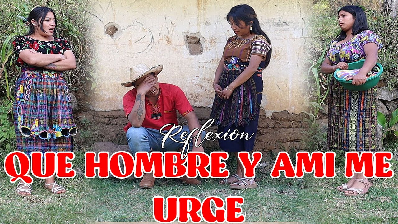 QUE HOMBRE Y AMI ME URGE