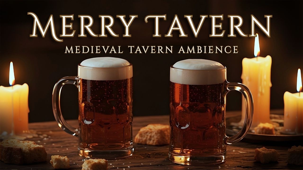 Minstrels and Merriment | Medieval Tavern Ambience for D&D & Relaxation