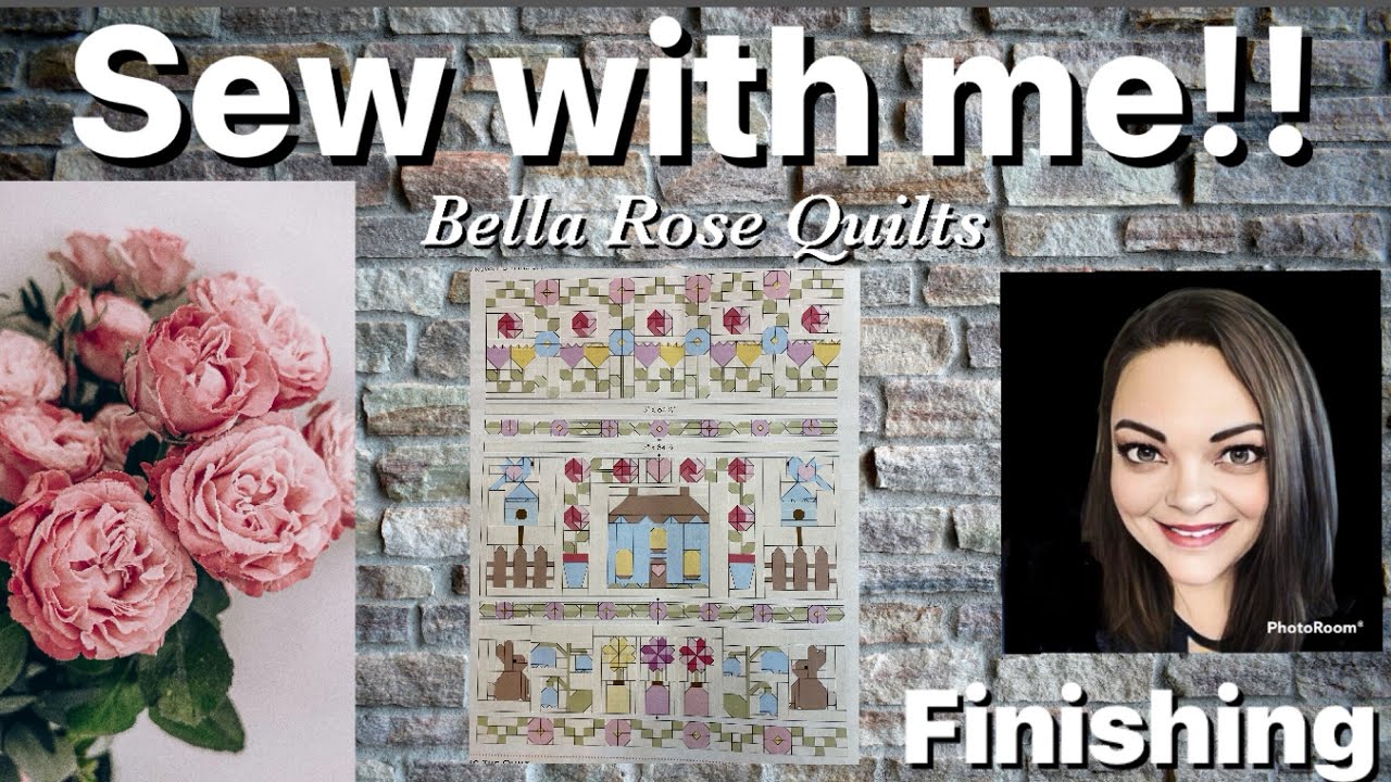 Шейте вместе со мной! Мой весенний проект «Домик на месяц 2025» от Bella Rose Quilts — Завершение 1