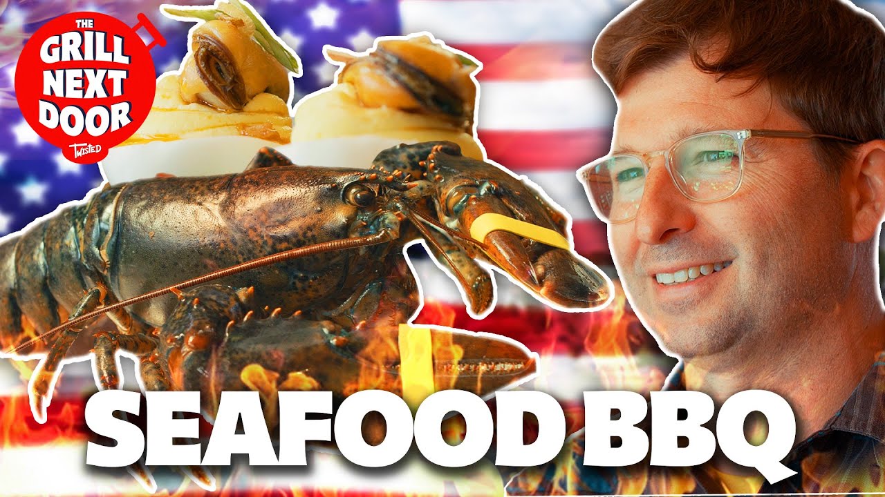 Pitmaster Pliny Reynolds makes a BBQ Seafood Surprise! | Grill Next Door | Episode 6