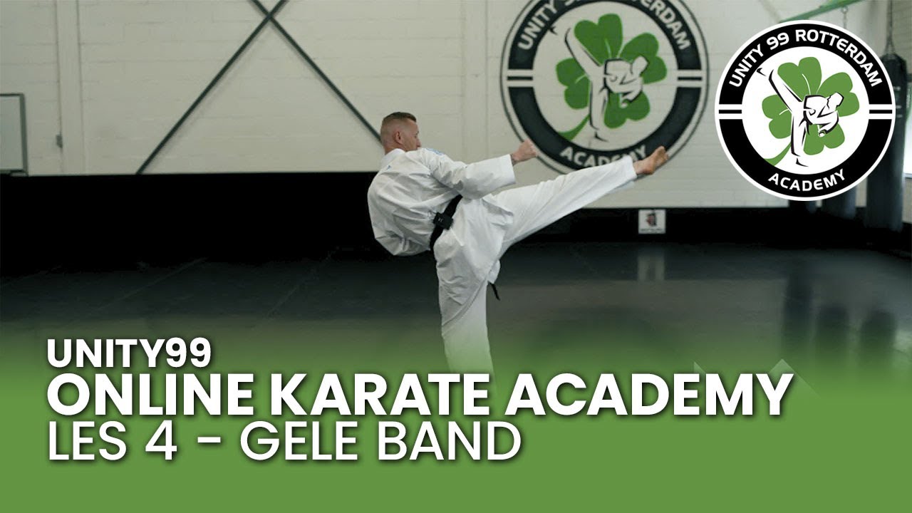 LES 4 - GELE BAND Unity99 online karate academy