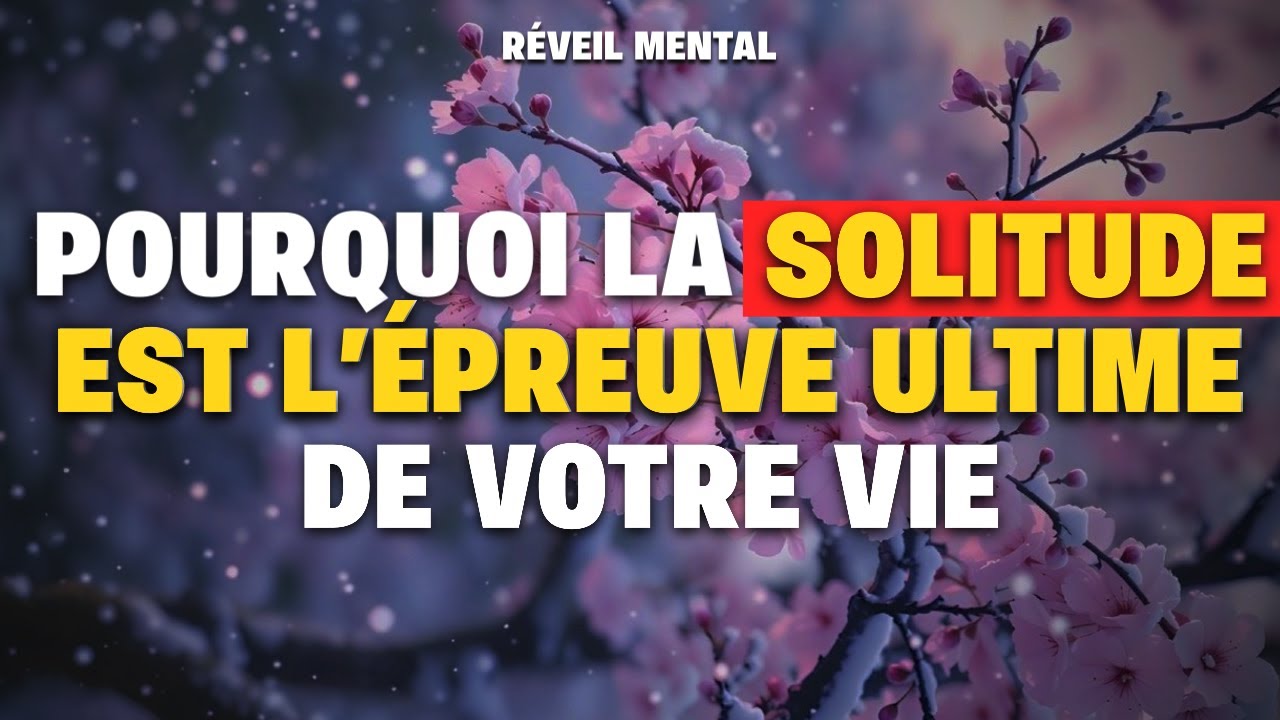 Pourquoi la SOLITUDE est l’ÉPREUVE ultime de votre vie|Carl Jung