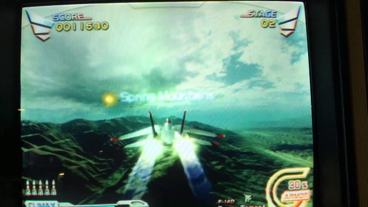 Let's Play - After Burner Climax Arcade game from SEGA