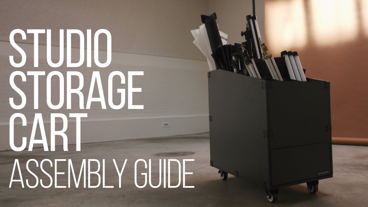Assembly Guide | Westcott Studio Storage Cart by Lindsay Adler