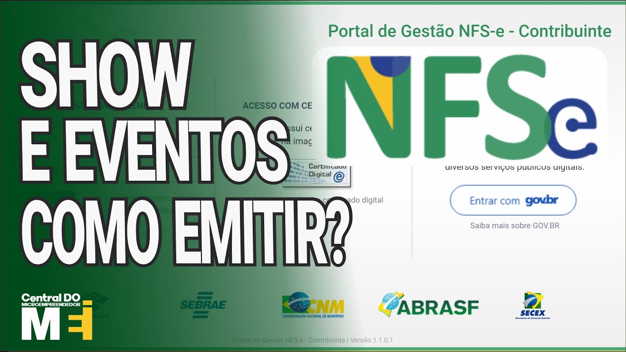 COMO EMITIR NOTA DE SHOWS E EVENTOS DO MEI? [NFS-e MEI 2023]