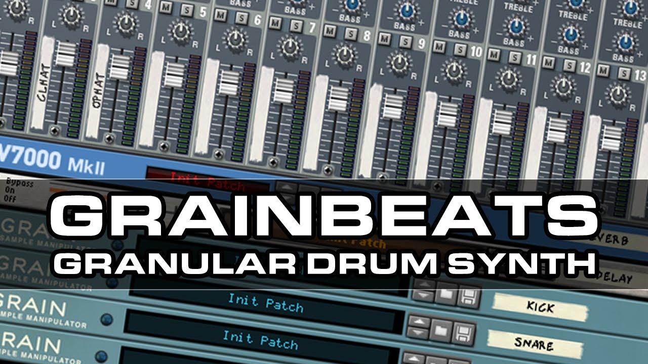 Building a Granular Drum Synth Combinator