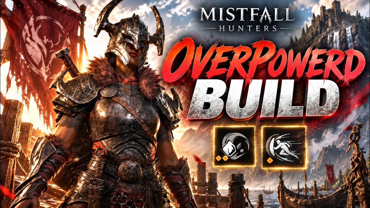 НОВАЯ СВЕРХМОЩНАЯ гибридная сборка наемника в Mistfall Hunter