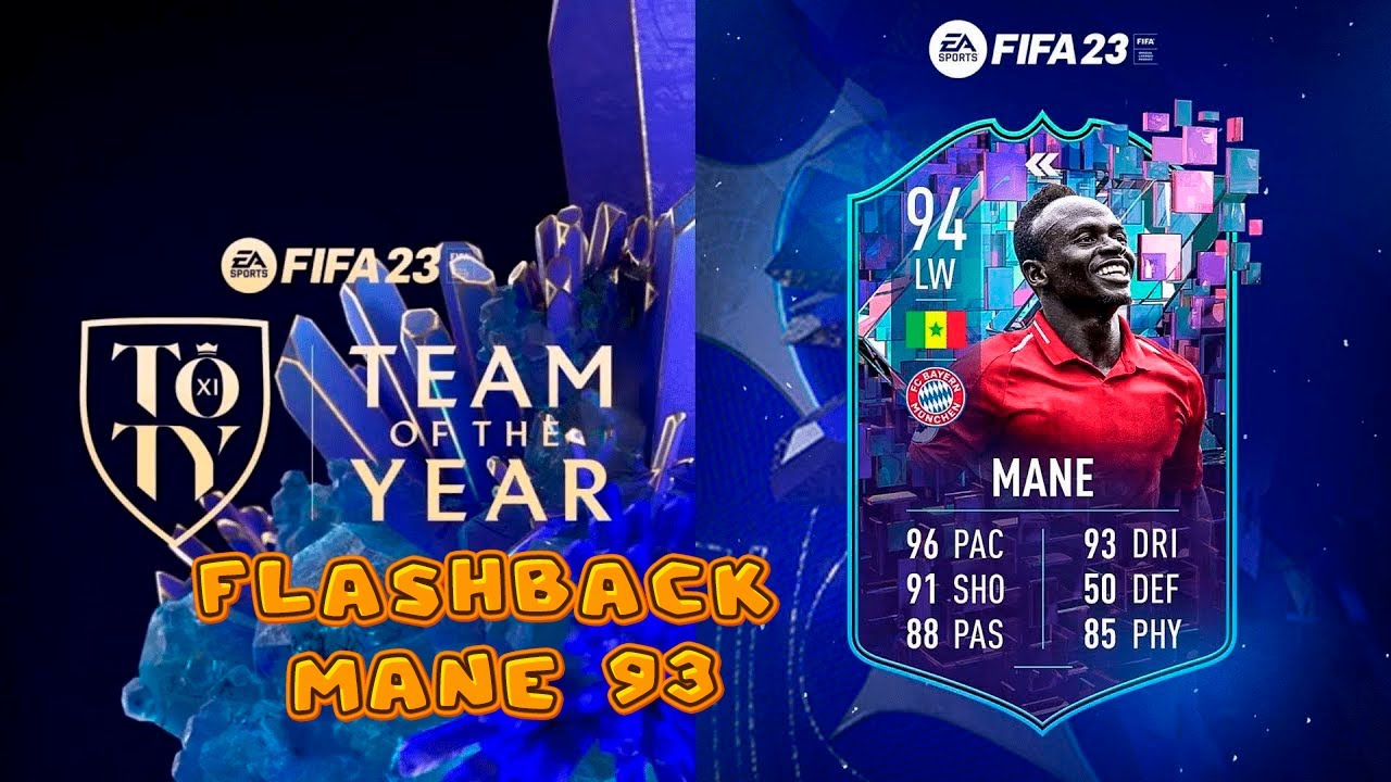 93 FLASHBACK MANE/FIFA 23 ULTIMATE TEAM/ОБЗОР