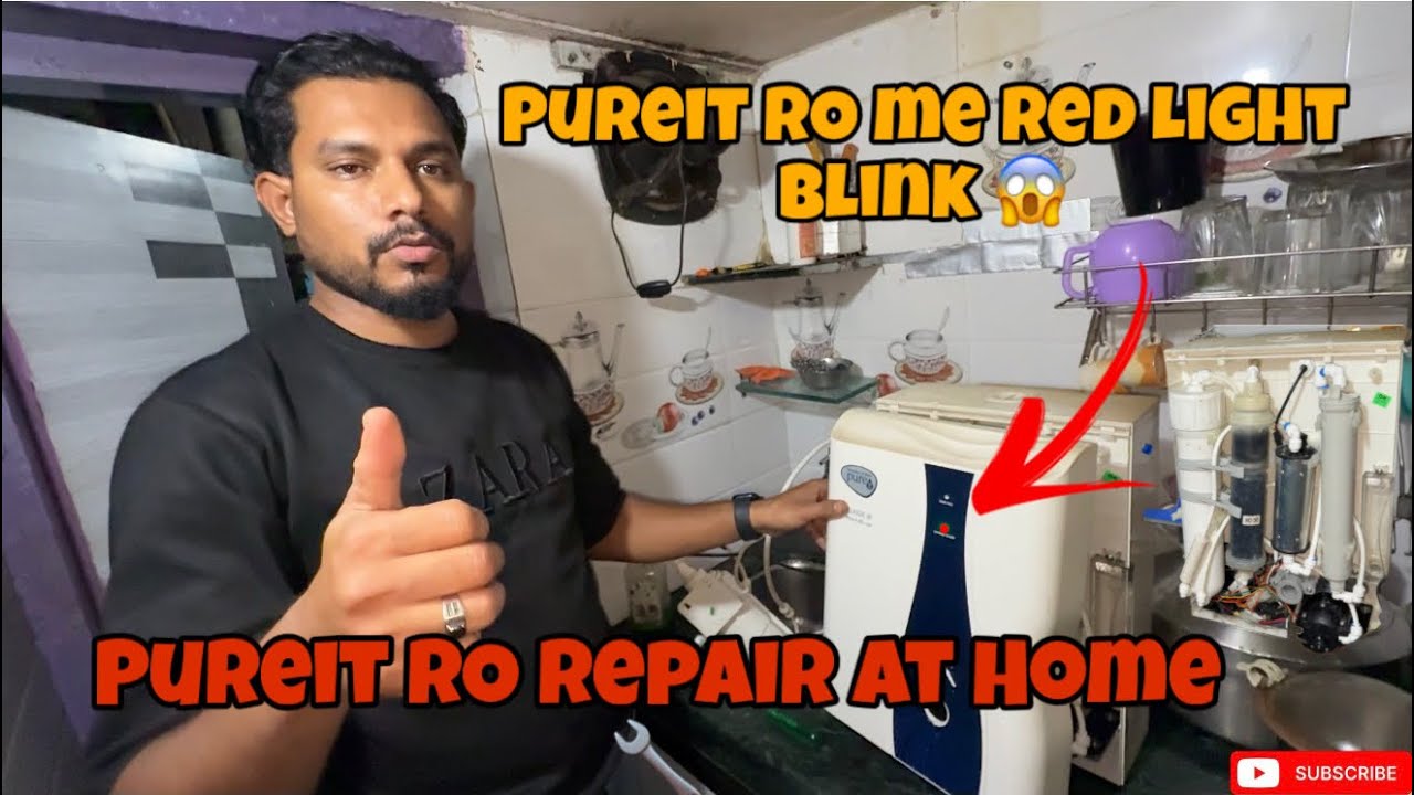 PUREIT RO I RED Light Blink (GKK And SF) केसे रीसेट कारे Reset II How To Reset And Repair PUREIT RO