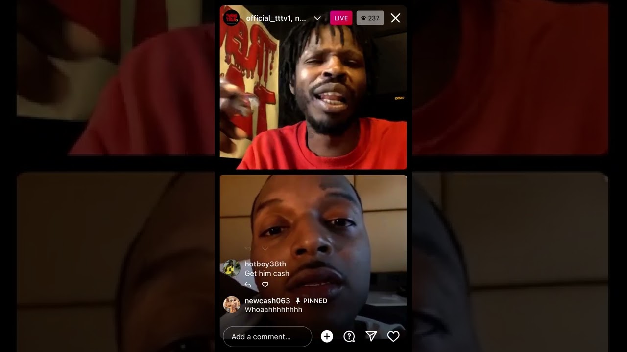 Fbg cash tells trench talk “quit horse playing on the internet”