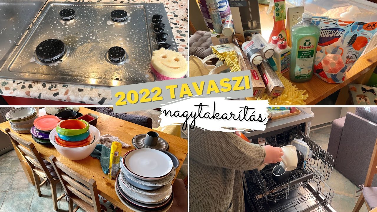 🌸Tavaszi nagytakarítás 2022 TIPPEK ÉS ÖTLETEK + új tisztítószerek próbája!