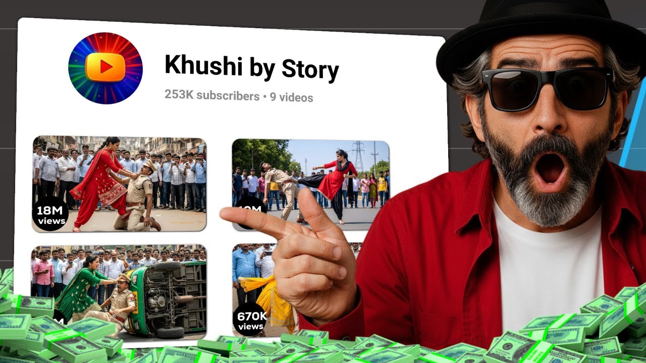How to Create Viral AI Story Videos Like Khushi by Story | YouTube Automation Niche