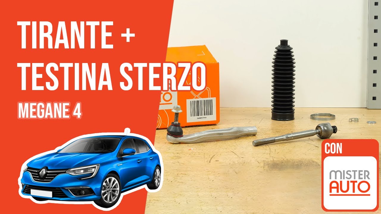 Sostituzione tirante e testina sterzo Megane 4 🚗
