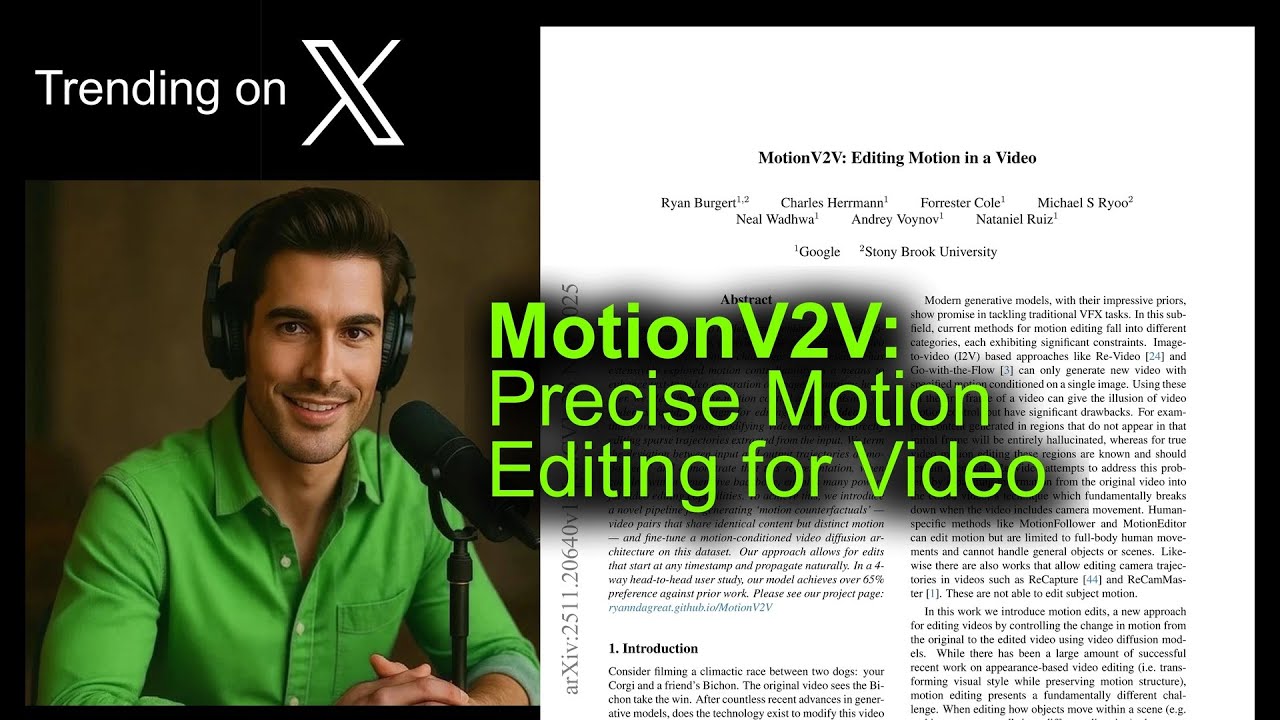 MotionV2V: Precise Motion Editing for Video